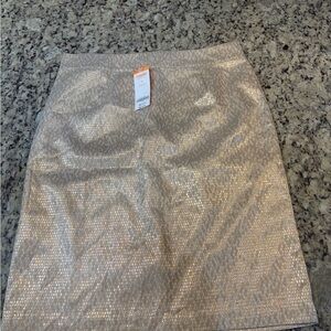 Gymboree Shimmering Gold Pencil Skirt